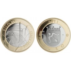 Finland 5 euro 2011 'Historische Provincies 4 - Savonia' Unc